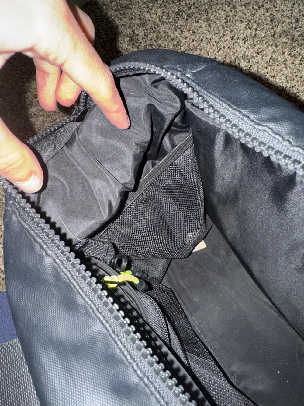 Vooray Alana Duffel Black Snakeskin